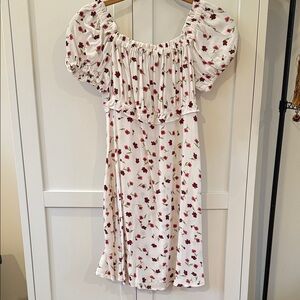 Floral Off-Shoulder Dress